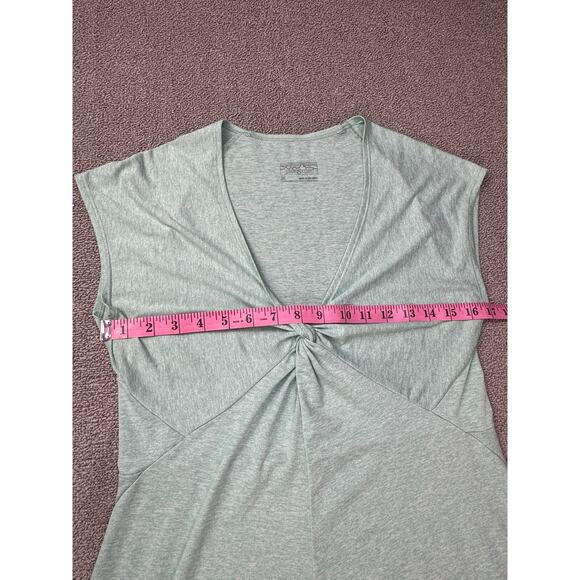 Patagonia Seabrook Banda Dress Twist Front Mint Green Size Medium - Picture 6 of 7